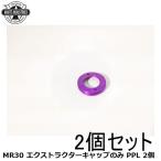 WHITE INDUSTRIES ホワイトインダストリーズ MR30 エクストラクターキャップのみ PPL 2個 自転車 クランクキャップ