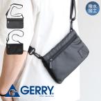 gerry サコッシュ ショルダー バッグ 撥水 2way ポーチ メンズ レディース 斜めがけ 軽量 薄型 小型 ミニ 多機能 便利 ユニセックス 鞄 2183 ジェリー