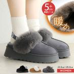 サンダル レディース ファー 厚底 ストラップ 履きやすい ファーサンダル 厚底サンダル おしゃれ ブラック 黒 グレー ブラウン 29897