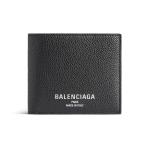 バレンシアガ BALENCIAGA メンズ CREDIT スクエア フォールデッドコインウォレット【ブラック 】【送料無料】【正規品】