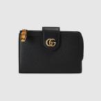 ショッピングgucci グッチ GUCCI レディース バンブー付き ダブルG ミディアム ウォレット 財布【送料無料】【正規品】