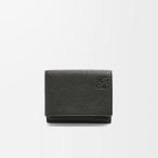 ショッピングロエベ ロエベ LOEWE メンズ トライフォールド ウォレット 財布【ブラック 】【送料無料】【正規品】