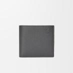 ショッピングロエベ ロエベ LOEWE メンズ バイフォールド コインウォレット 財布【アンスラサイト 】【送料無料】【正規品】