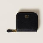 ミュウミュウ MIU MIU レザー 財布5ML522_ADT7_F0002【ブラック 】【送料無料】【正規品】