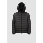 2025春夏 MONCLER モンクレール メンズPIUMINO CORTO CHEVRERIE CON CAPPUCCIOダウンジャケット【nero 】【送料無料】【正規品】