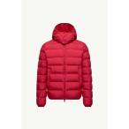 2025/26秋冬 MONCLER モンクレール メンズMONTBROCQ SHORT DOWN JACKET WITH HOODダウンジャケット【Rosso 】【送料無料】【正規品】