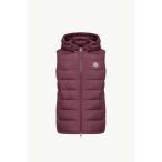 2026春夏 MONCLER モンクレール メンズMARSEILLAN HOODED DOWN GILETダウンベスト【Burgundy 】【送料無料】【正規品】