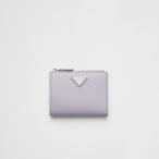 プラダ PRADA 2026春夏 レディース サフィアーノトライアングル 財布1ML050_QHH_F0ETB【パステルパープル 】【送料無料】【正規品】