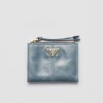 ショッピングプラダ プラダ PRADA 2026春夏 レディース ソフトルックスレザー 財布1ML050_2CYR_F0154【ブルー 】【送料無料】【正規品】