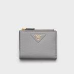 プラダ PRADA 2026春夏 レディース ヴィッテロダイノレザー ミニ財布1ML050_2BBE_F0R9L【ライトグレー 】【送料無料】【正規品】