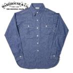 ウエアハウス 3064 VENTILATION TRIPLE STITCH CHAMBRAY SHIRTS トリプルステッチ シャンブレーシャツ WAREHOUSE 2026年新作