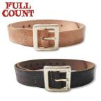 フルカウント 6211 WILD LEATHER GARRISON BELT ワイルドレザー ギャリソンベルト シングルピン FULLCOUNT 定番商品