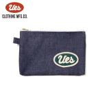 [ кошка pohs стоимость доставки 200 иен ] утиль пенал Denim UES GREEN 891305 UES
