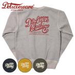 デラックスウエア BRGS-101 DELUXEWARE デラックスウエアロゴスウェット スエット DELUXEWARE 2024年秋冬新作