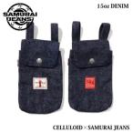 [ кошка pohs стоимость доставки 200 иен ][ cell Lloyd специальный заказ ] Samurai джинсы 15oz Denim смартфон кейс SJSPC-CS-15OZ SAMURAI JEANS