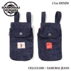 [ кошка pohs стоимость доставки 200 иен ][ cell Lloyd специальный заказ ] Samurai джинсы 17oz Denim смартфон кейс SJSPC-CS-17OZ SAMURAI JEANS