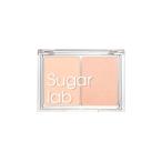 Sugar lab щеки высокий зажигалка Duo Palette #1 LOVE CORAL [ outlet / производство конец ] щеки высокий свет коралл абрикос прозрачный чувство . цвет чувство . надеты сила 
