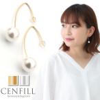ピアス ニッケルフリー パール フックピアス 18Kコーティング フープ フープピアス レディース アクセサリー  金属アレルギー  爆買