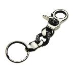 ホワイトメタル アクセサリー ゴシック クロス キーチェーン キーホルダー クリップ メンズ s0706