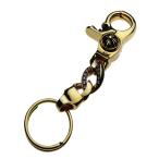 ブラス アクセサリー ゴシッククロスキーチェーン ホワイトジルコニア クリップ キーホルダー キヘイチェーン 十字架 パヴェ メンズ s0713