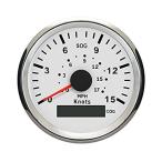 Yahoo! Yahoo!ショッピング(ヤフー ショッピング)（新品） ELING Marine GPS Speedometer 0-15Knots 0-17MPH Speed Gauge with Course for