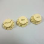 ( почтовая доставка отправка возможно ) Montreux (monto Roo ) Strat 1V2T knob set Ivory ( товар номер : 8572) ручка 