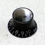 (メール便発送可)   Montreux (モントルー)  Metric Reflector Knob Volume BK (Silver Top) (商品番号 : 8853) ノブ