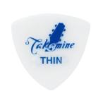 ( почтовая доставка отправка возможно ) TAKAMINE Takamine P3W THIN(sin) поли выцветание tar треугольник белый pick 