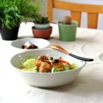 粉引釉21.5cmサラダボール国産...