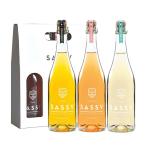 SASSY-サッシー-シードル750ml 3種セット（ギフトボックス付き）（シードル・ロゼ・ポワール）  ［常温/冷蔵］【3〜4営業日以内に出荷】