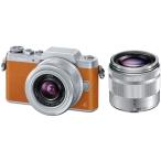 パナソニックミラーレス一眼 LUMIX DMC-GF7W-T ダブルズームレンズキット(ブラウン)新品・即納