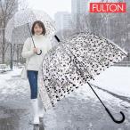 ショッピング傘 レディース フルトン FULTON ビニール傘 バードケージ 長傘 レディース傘 雨傘 鳥かごのようなドーム型のフォルムが魅力的なアンブレラ FULTON Birdcage-2 L042