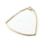 Atease CHAIN ID BRACELET（K14GP仕上げ）