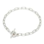 SYMPATHY OF SOUL Thin Horseshoe Toggle Bracelet - Long Link
