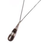 TUAREG SILVER JEWELRY NECKLACE EBONY