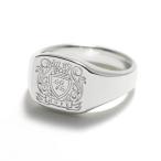 SYMPATHY OF SOUL Medium Signet Ring - Silver