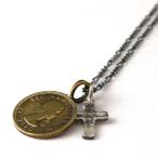 Vantique 60's COIN BRASS NECKLACE