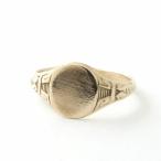 Vantique SIGNET RING OVAL SMALL-GOLD