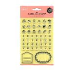 ko. было использовано ..&lt;br&gt; этикетка штамп Clear&lt;br&gt;wakwak.....