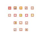  можно выбрать 5 шт. комплект .. было использовано .. bruna Mini штамп печать с чернилами Miffy ....OK постарался сделать 