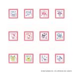 こどものかお サンリオキャラクターズ ミニ☆ポンスタンプ