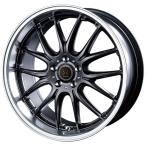 1本価格 20インチ アルミホイール 20×8.5J 5H 114.3 +45 インターミラノ VOLTEC HYPER MSRE ガンメタリムポリッシュ