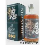 忍蒸留所 越ノ忍 10年 ピュアモルトウイスキー ミズナラ 箱付き 43度 700ml