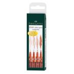  Faber-Castell pito художник авторучка 4 шт. комплект солнечный Guin ассортимент 188 S*F*M*B 167102