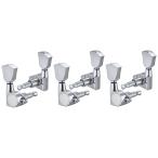 SCUDroto matic модель колок, metal ключ Stone ручка,3+3 хром 05192CS