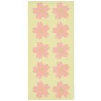 hez(Heads) сделано в Японии подарок наклейка Sakura розовый W33×H33mmda ikatto прекрасное качество бумага 100 листов HEADS SKR-4S