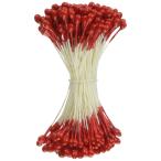  Япония шнур . торговля (Nippon Chuko) кнопка, ручка настройки умение для цветок сердцевина pep красный длина примерно 4.5cm 144 шт. входит S54-10 мир рукоделие кнопка, ручка настройки умение кнопка, ручка настройки умение для цветок 