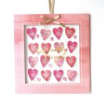 labo зажим карточка для автографов, стихов, пожеланий сообщение панель рама Heart SCCD20-HT