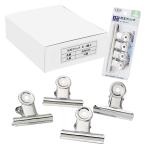 ni талон канцелярские принадлежности Medama зажим средний 50mm 4 штук 10 комплект серебряный B2-MD2P-10