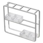 rek(LEC)SOROU: нержавеющая сталь зубная щетка подставка тонкий ( антибактериальный tray ) электрический зубная щетка для заменяемая щетка соответствует 